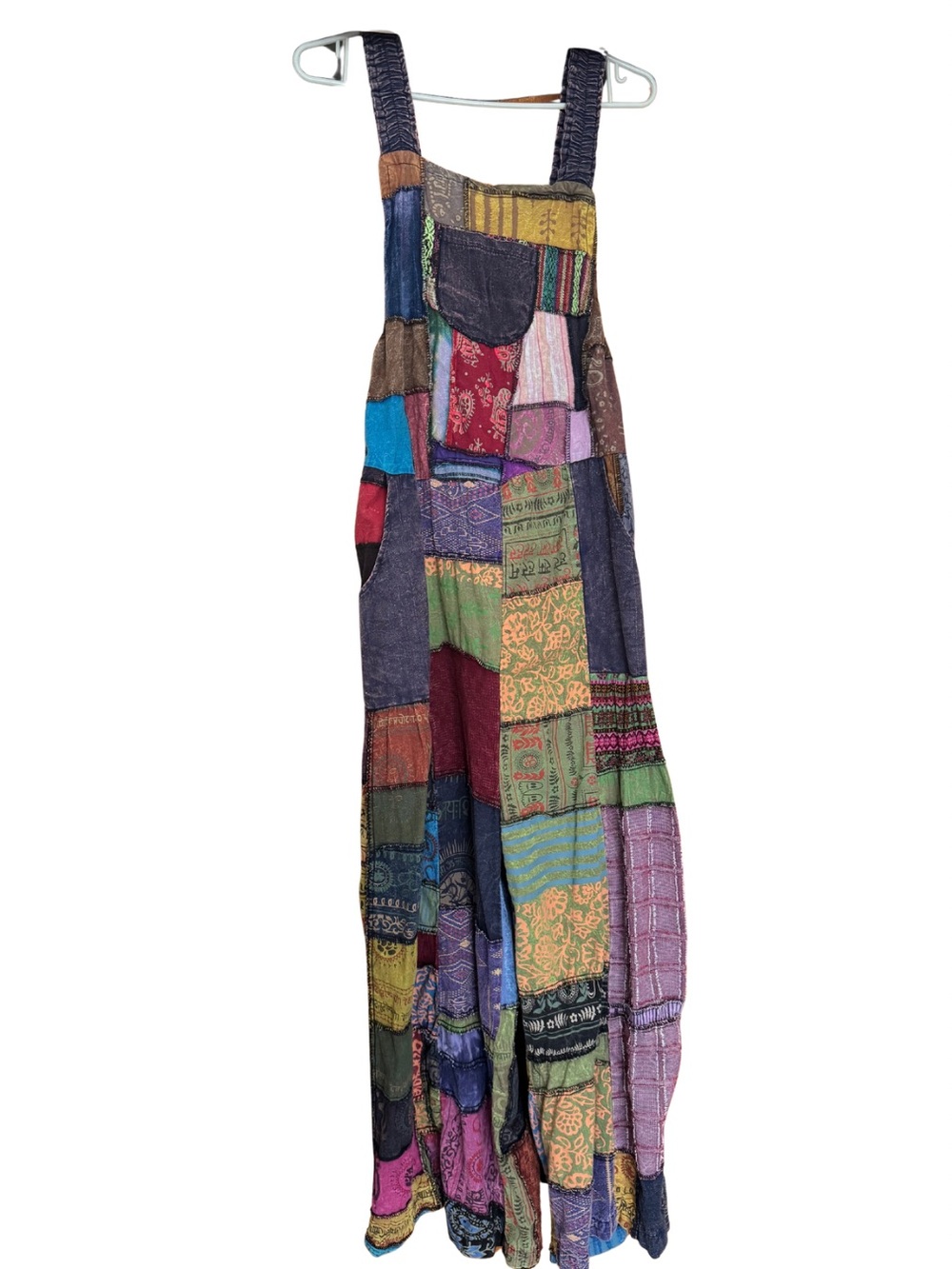 Vintage Patchwork Boho overalls!